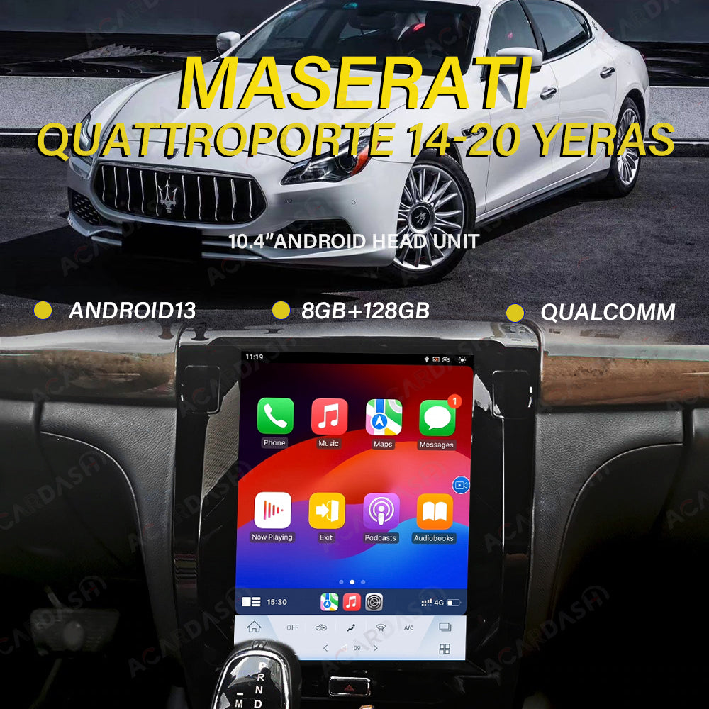 ACARDASH For MASERATI QUATTROPORTE INSTALL INSTRUCTIONS