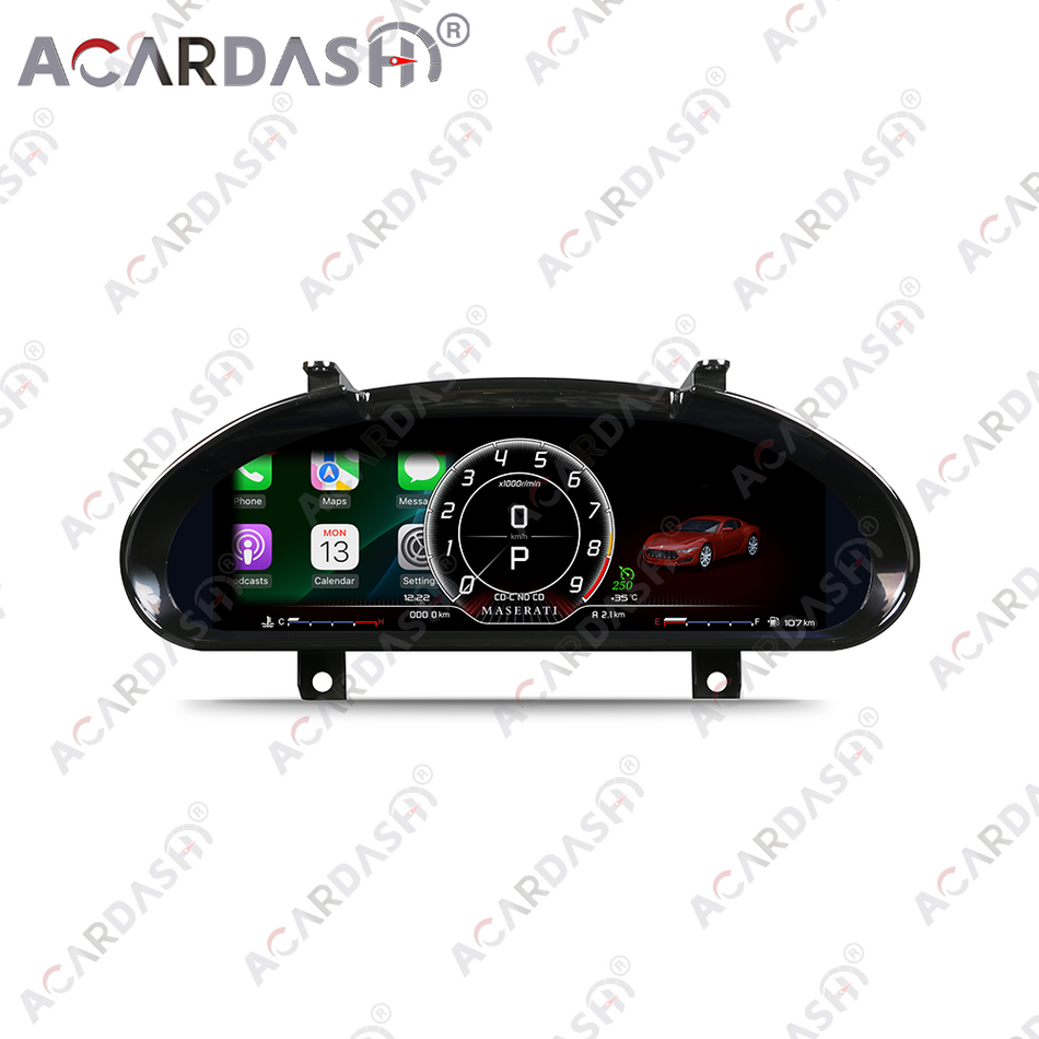 2026 ACARDASH Gen 4 CD Digital Instrument Gauge Cluster For Maserati GranTurismo GT GC 2007-2020 – 12.3" HD Linux System, Plug & Play