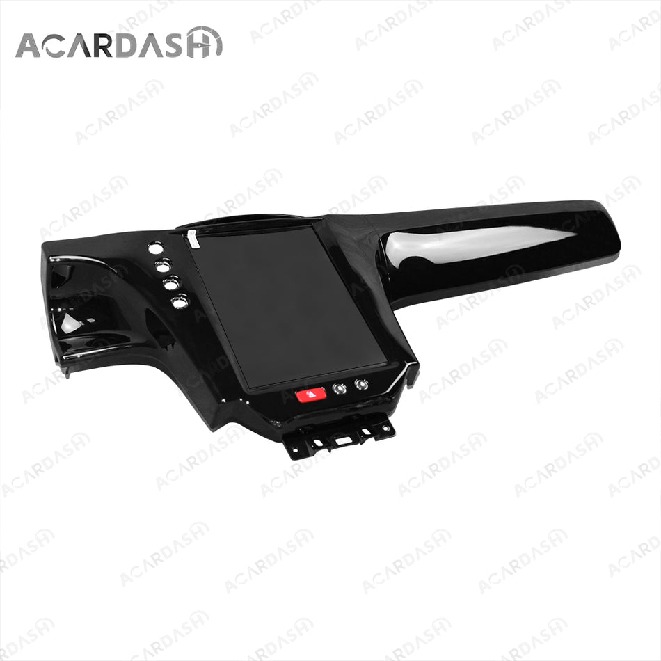 Combined ACARDASH 13.6" Tesla Style Android 13 Head Unit LED STARLIGHT Dash And Dash Trim Ambinet Light For 07-17 Maserati Granturismo  with A/C
