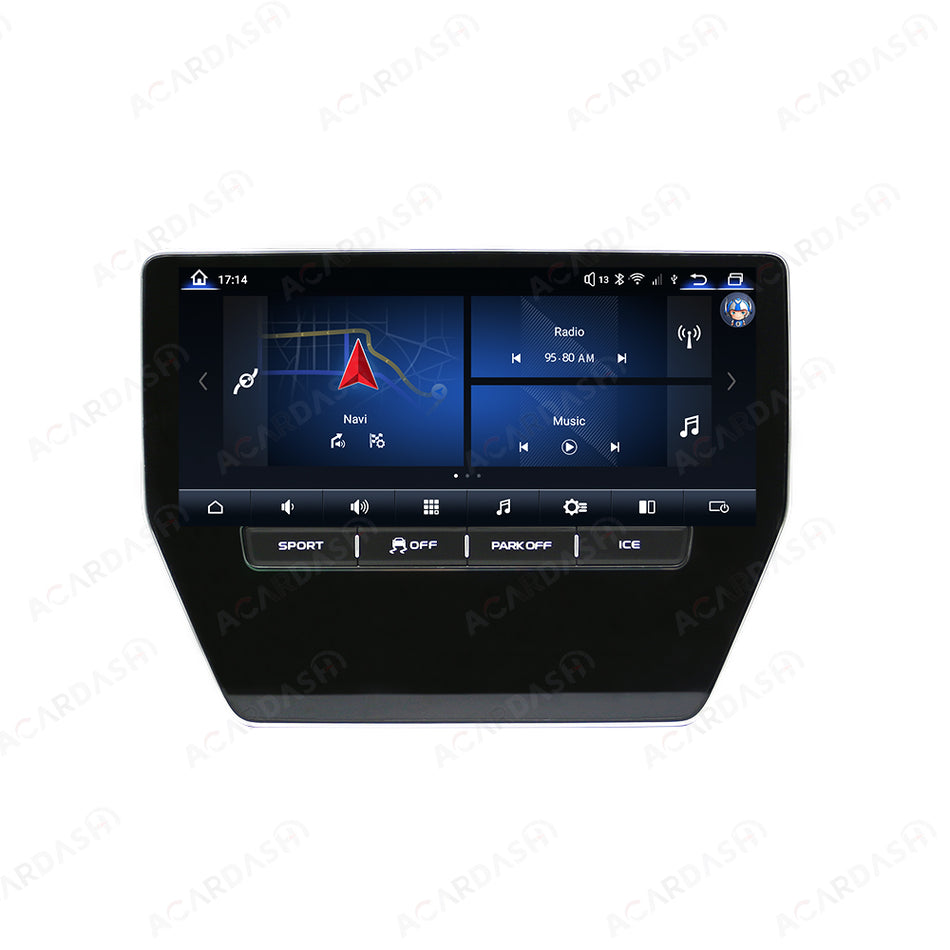New 2024 1:1 Style 2 AcarDash Android 12 Head unit For Maserati Granturismo 12.3"  Retain your Stock Dash.