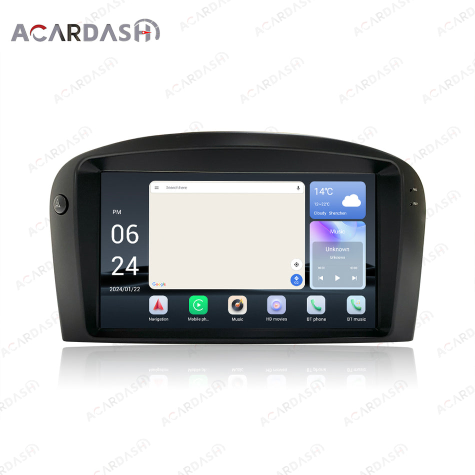 NEW AcarDash Android Head Unit ForMaserati 2001-2007 COUPÉ 4200 Coupé/Spyder CC/GT  With/ Apple CarPlay