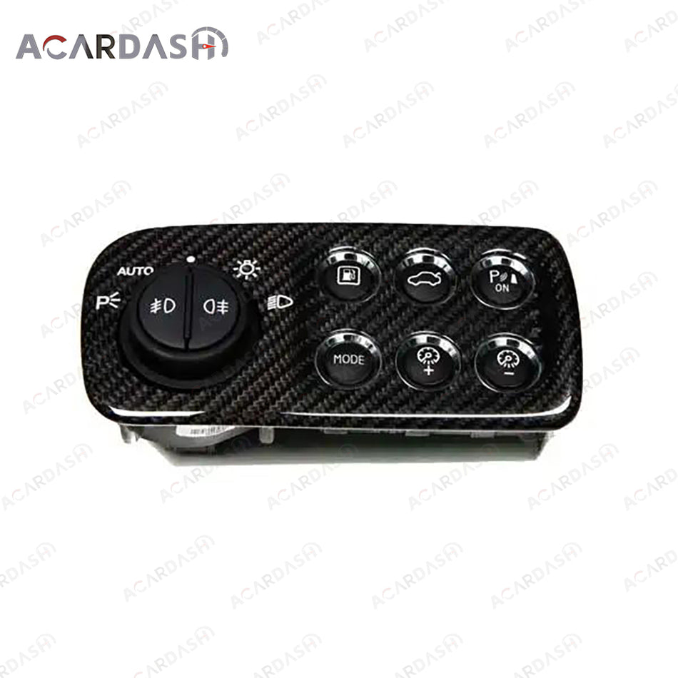 ACARDASH Carbon Fiber Light Switch Cover For Maserati Gran Turismo GT/GC