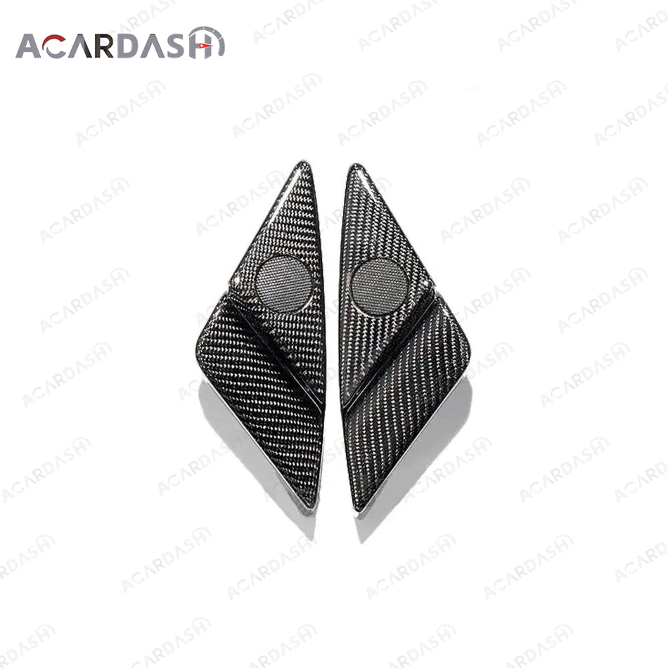 ACARDASH Carbon Fiber Inside Side Mirror Cover (Pair) For Maserati Gran Turismo GT/GC
