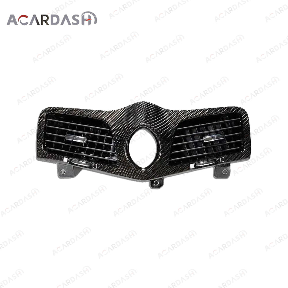 ACARDASH Carbon Fiber Top Center Clock Vent Frame For Maserati GranTurismo GT/GC